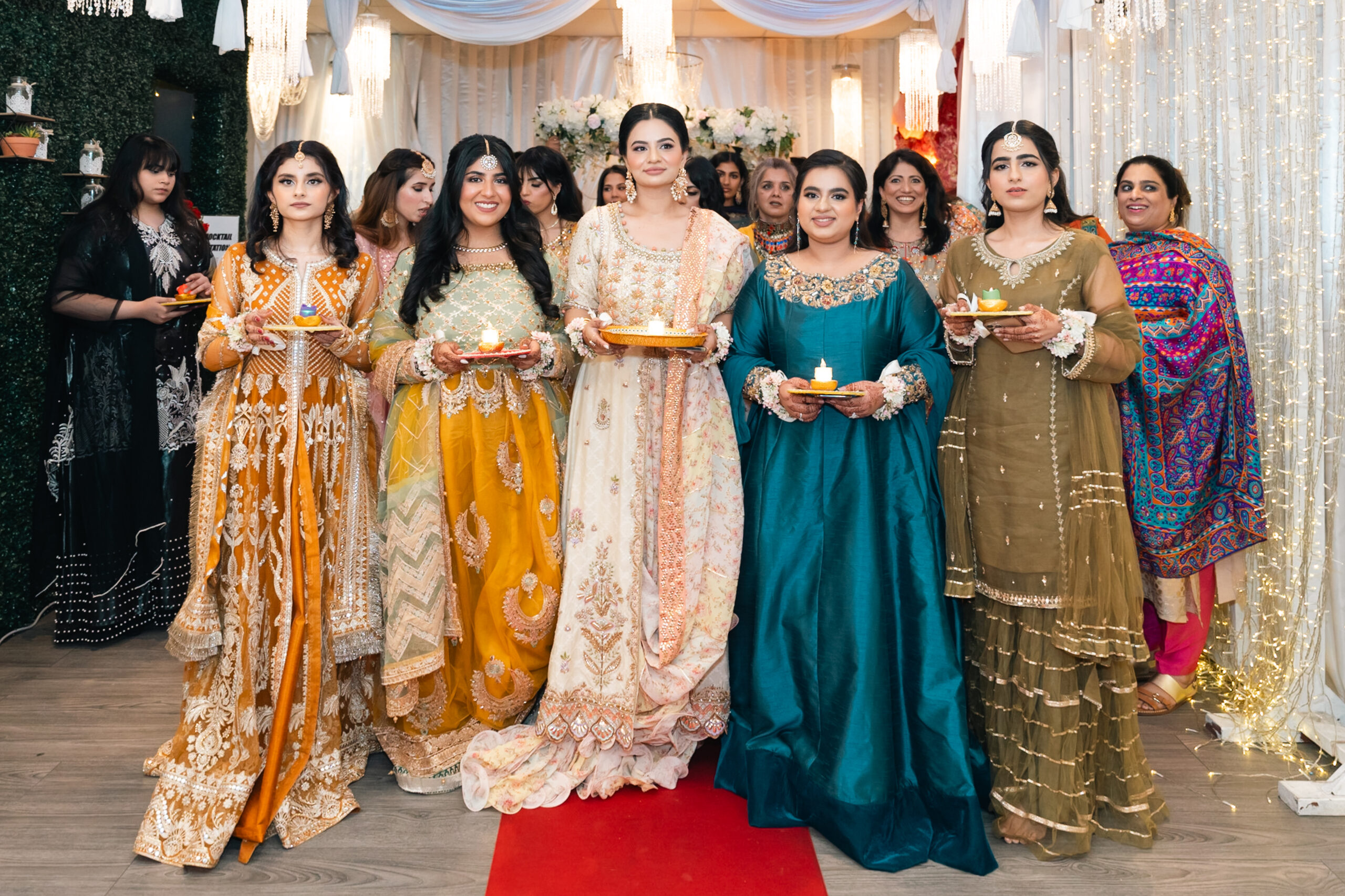 Hamza-Namoos-Bride-Family-Candle-Procession-Wedding-Toronto